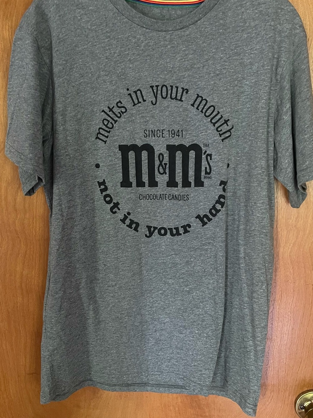 Unisex M&M'S Black Graphic Logo Tee